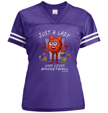Just A Lady Who Loves Basketball Women's Jersey