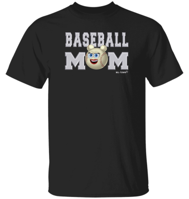 Baseball Mom Baseball Face Men's T-Shirt