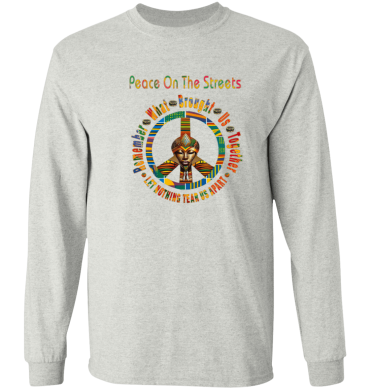 Peace Symbol -  Remember What Brought Us Together Mens' Long SL T-Shirt