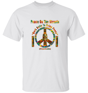 Peace Symbol -  Work Daily To Bring Peace Youth T-Shirt