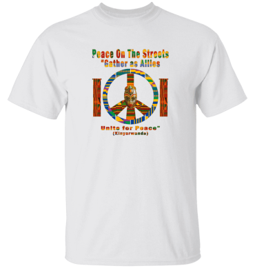 Peace Symbol -  Gather As Allies T-Shirt