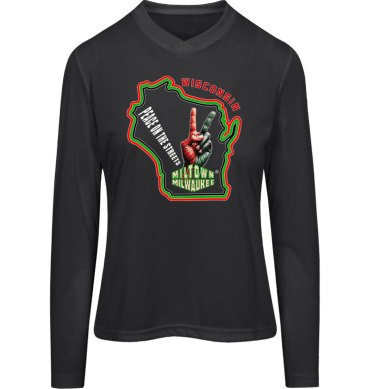 Peace Fingers Long Sleeve Tee