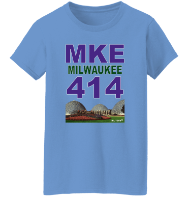 MKE 414 Milwaukee Domes T-Shirt Women