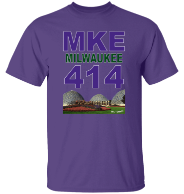 MKE Milwaukee 414 Domes T-Shirt Men