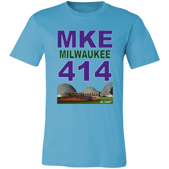 MKE Milwaukee 414 Domes T-Shirt Unisex