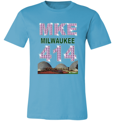 MKE Milwaukee 414 Domes T-Shirt Unisexx