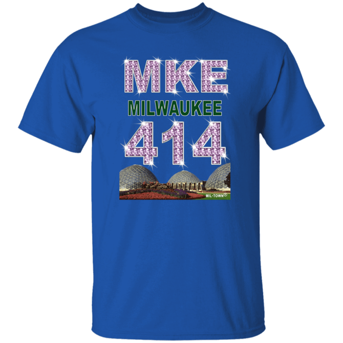 MKE Milwaukee 414 Domes T-Shirt