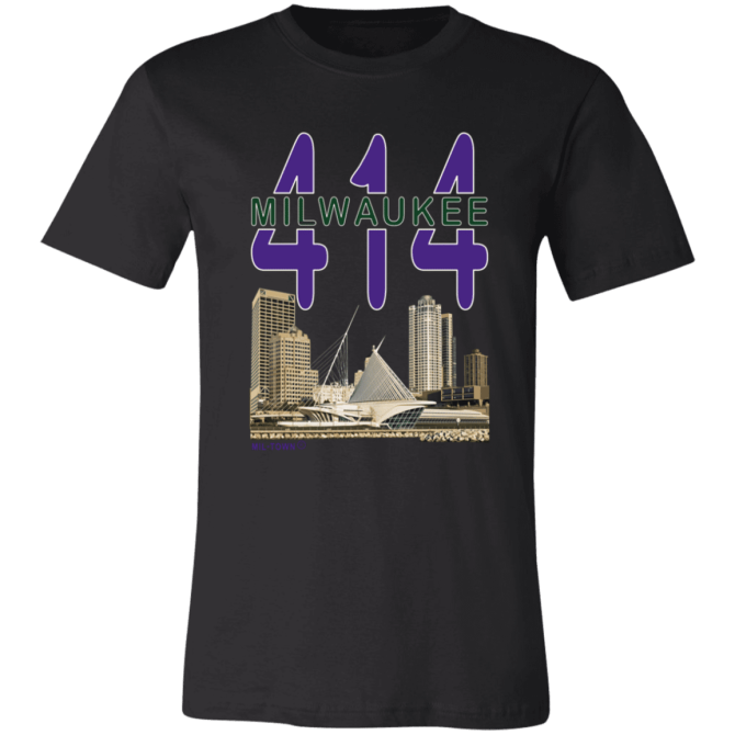 414 Milwaukee Skyline T-Shirt Men