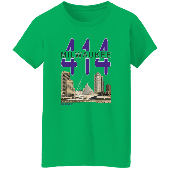 414 Milwaukee Skyline T-Shirt Women