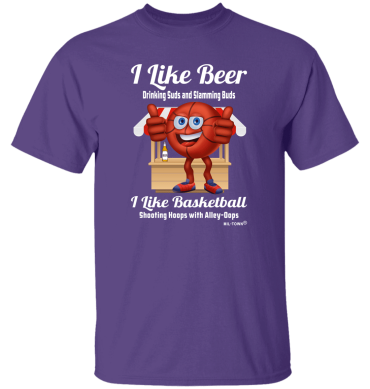 I like Beer I Like Basketball Men Shirt