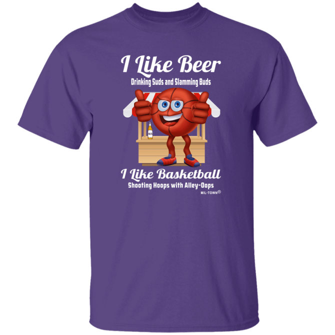 I like Beer I Like Basketball Men Shirt