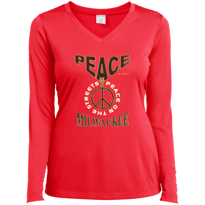 Milwaukee Peace On The Streets Women T-Shirt