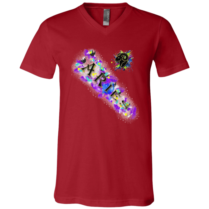 Aries  Unisex  V-Neck - Image 3