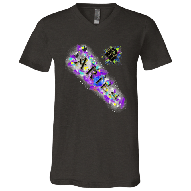 Aries  Unisex  V-Neck - Image 4