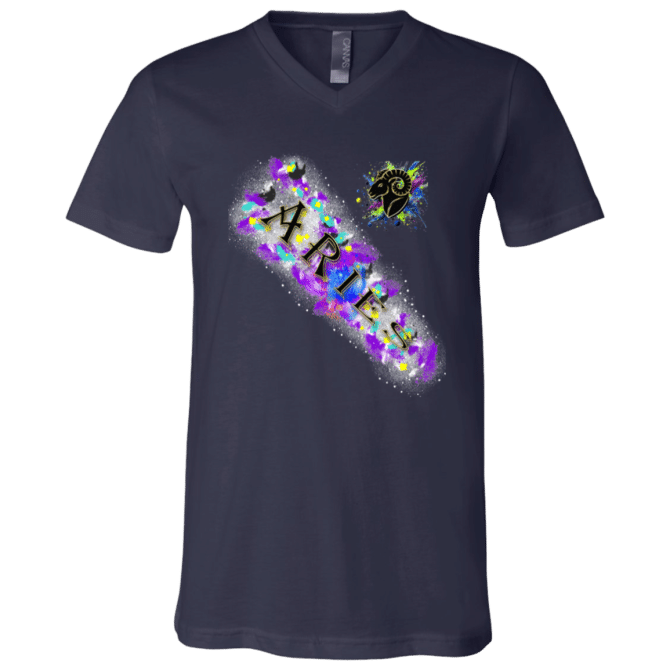 Aries  Unisex  V-Neck - Image 5
