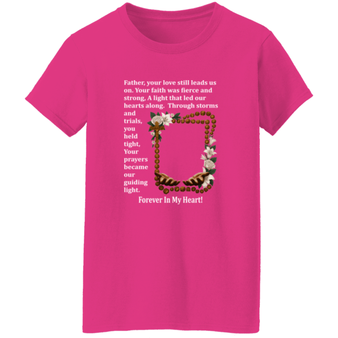 Father your love still leads us - Ladies' Tee - Image 3