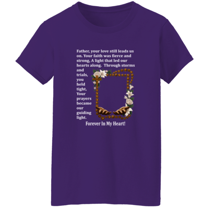 Father your love still leads us - Ladies' Tee - Image 6