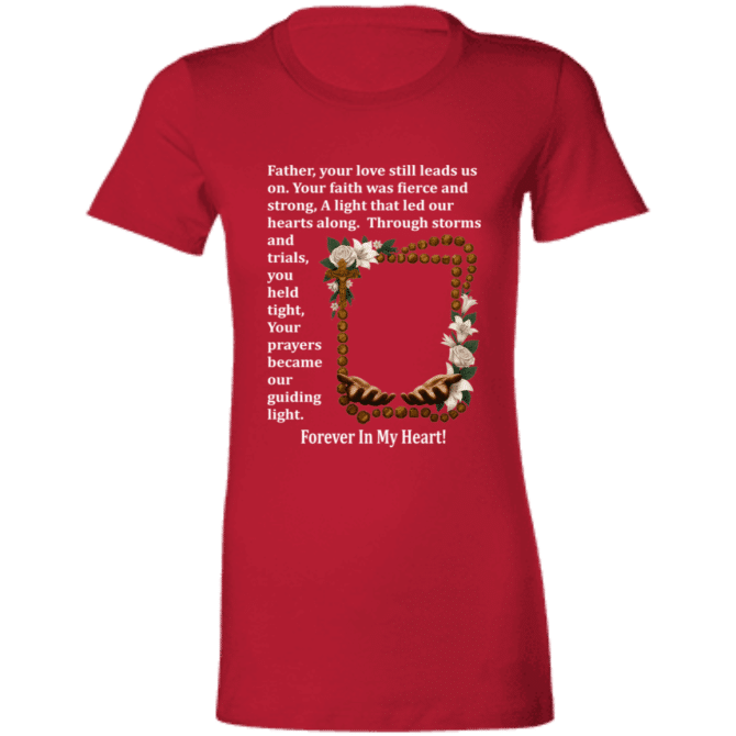 Father your love still leads us - Ladies' T-Shirt - Image 4