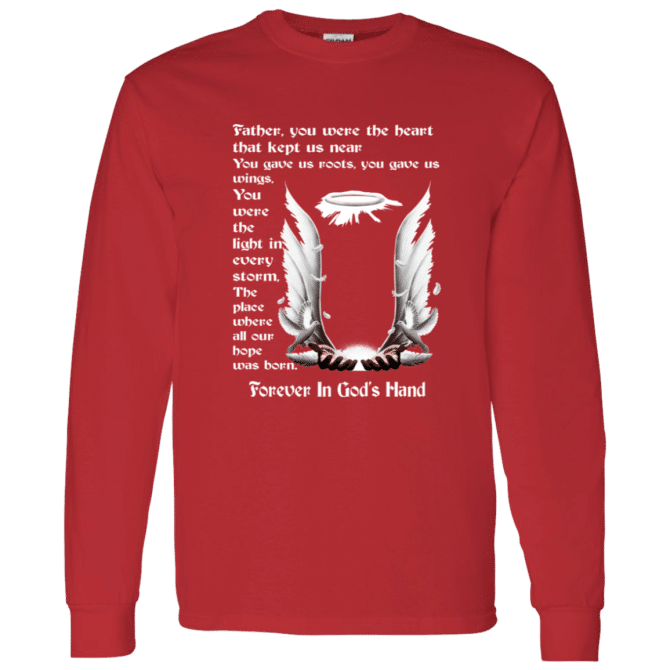 Father you were the heart that keep us near - Long Sleeve T-Shirt - Image 6