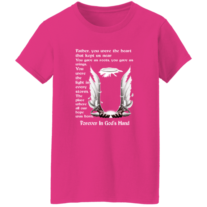 Father you were the heart that keep us near - Ladies' Tee - Image 3