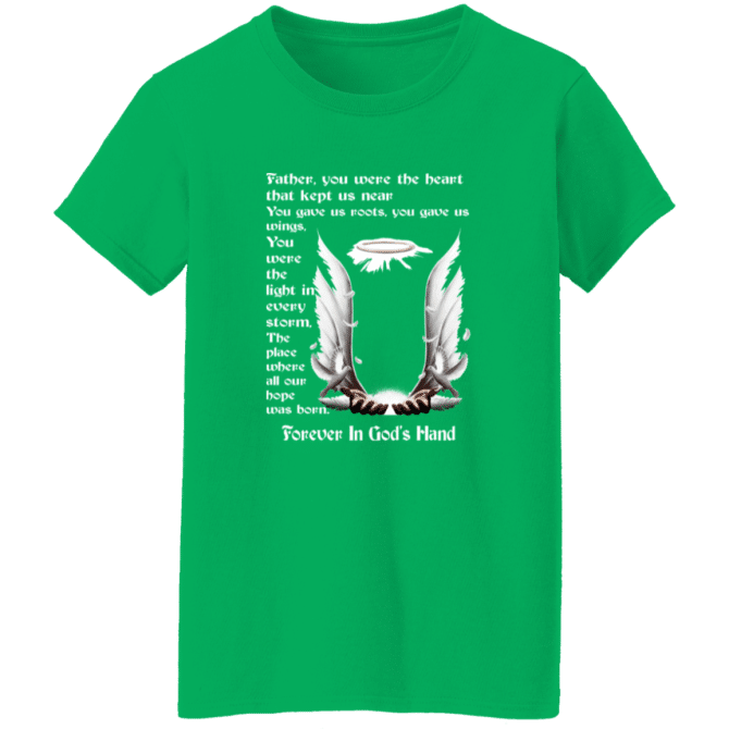 Father you were the heart that keep us near - Ladies' Tee - Image 4