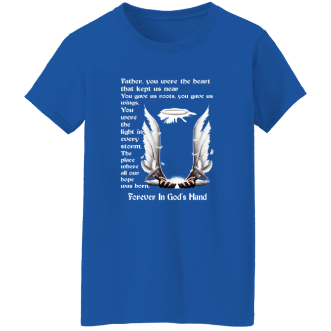 Father you were the heart that keep us near - Ladies' Tee - Image 8