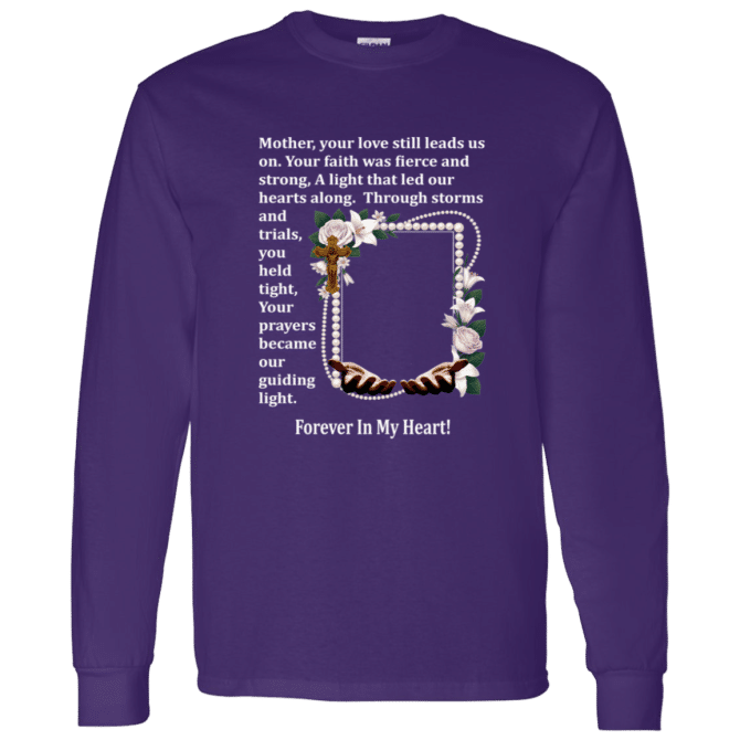 Mother your love still leads us - Long Sleeve T-Shirt - Image 5