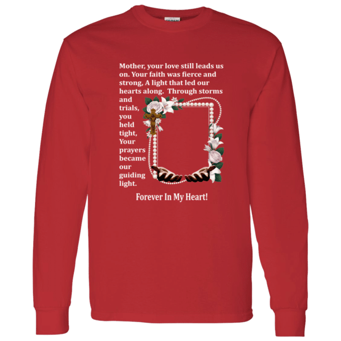 Mother your love still leads us - Long Sleeve T-Shirt - Image 6