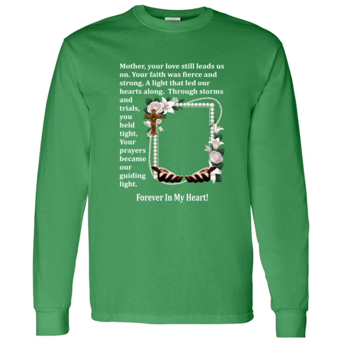 Mother your love still leads us - Long Sleeve T-Shirt - Image 3
