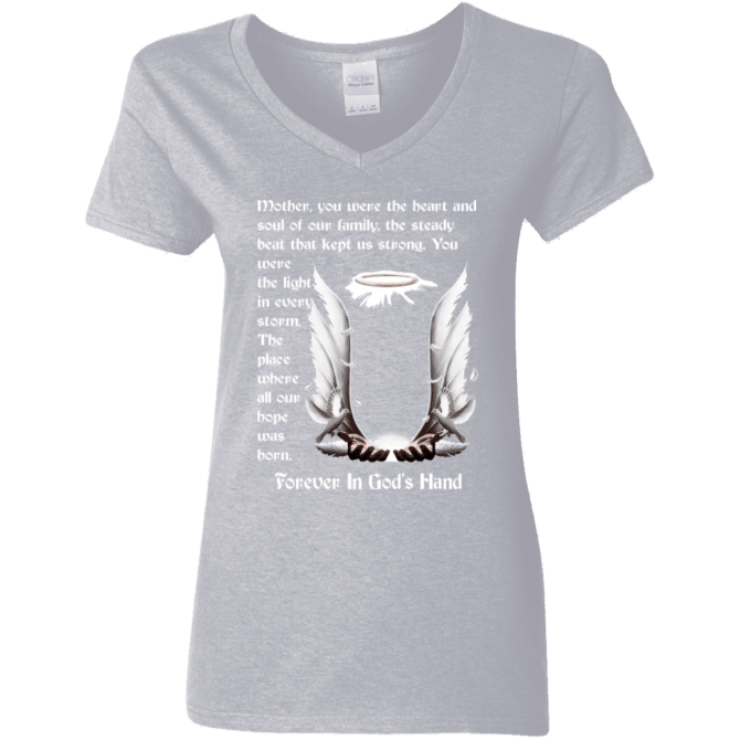 Mother you were the heart Women's V-Neck T-Shirt - Image 6