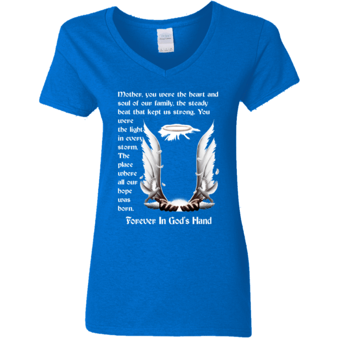 Mother you were the heart Women's V-Neck T-Shirt - Image 5