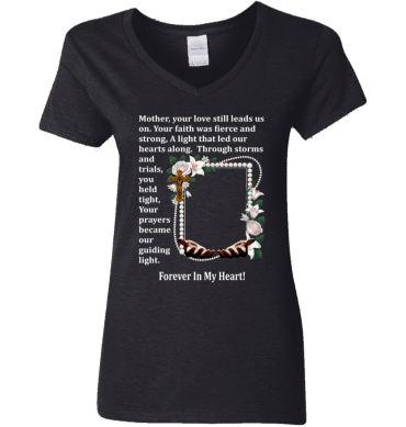 Mother your love still leads us - Women's V-Neck T-Shirt