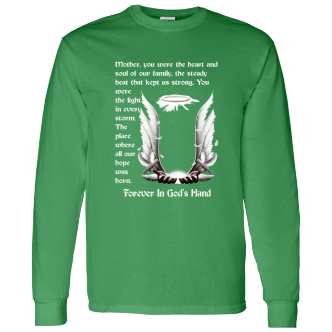 Mother you were the heart Long Sleeve T-Shirt - Image 3