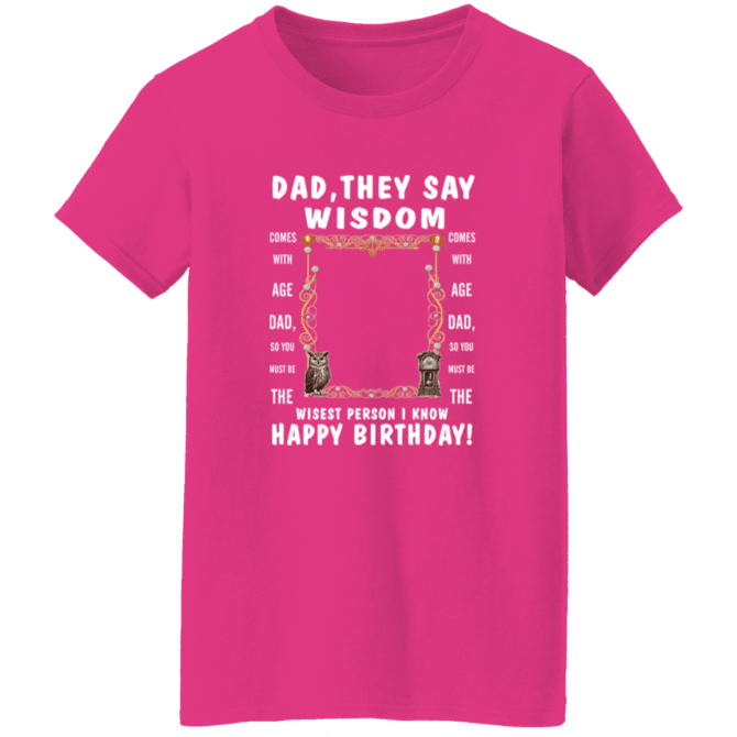 Dad's Wisdom - Ladies' Tee - Image 3