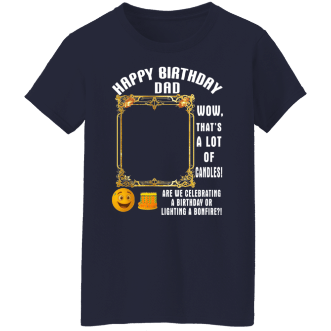 That's A Lot Of Candles-Ladies'  T-Shirt - Image 3