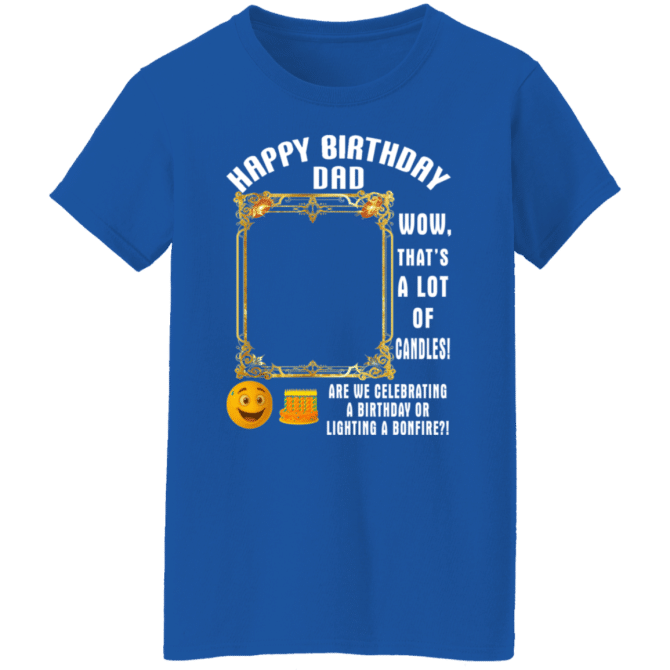 That's A Lot Of Candles-Ladies'  T-Shirt - Image 6