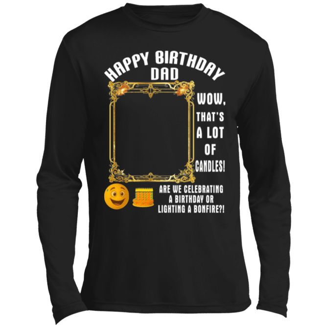 That's A Lot of Candles-Lg Sleeve Tee