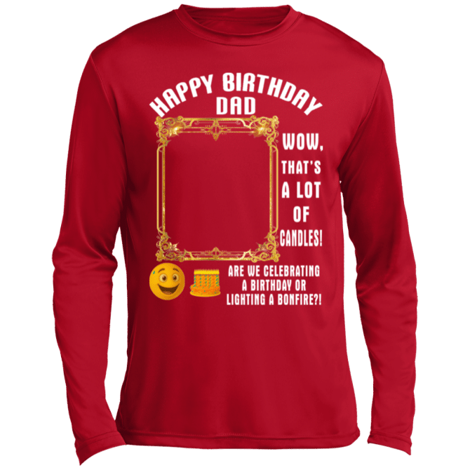 That's A Lot of Candles-Lg Sleeve Tee - Image 3