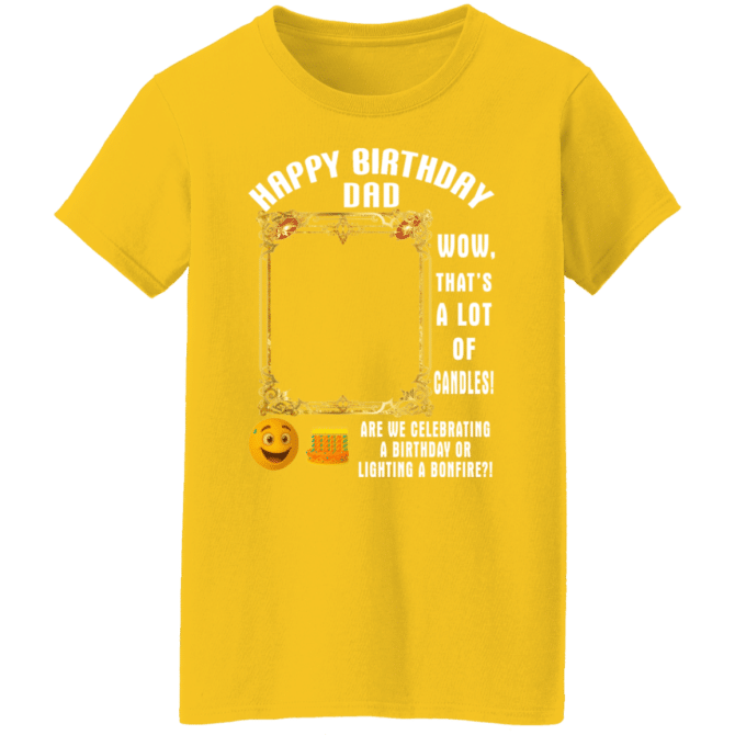That's A Lot Of Candles-Ladies'  T-Shirt - Image 7