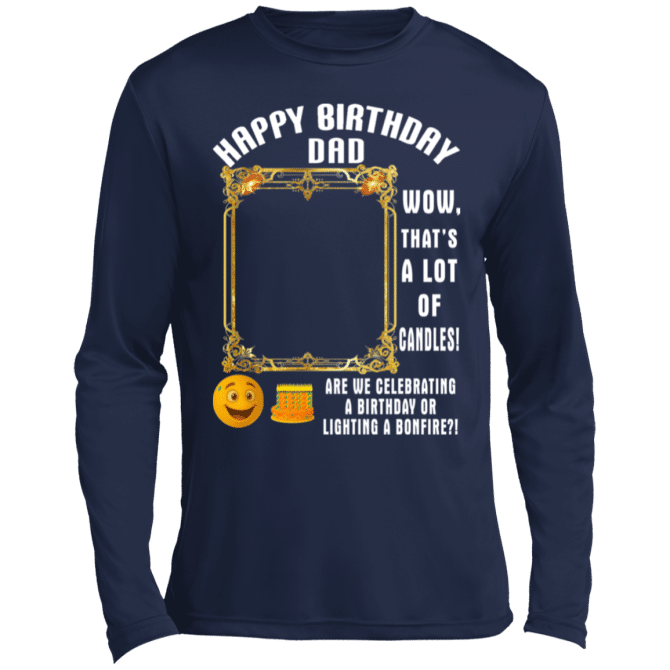 That's A Lot of Candles-Lg Sleeve Tee - Image 2