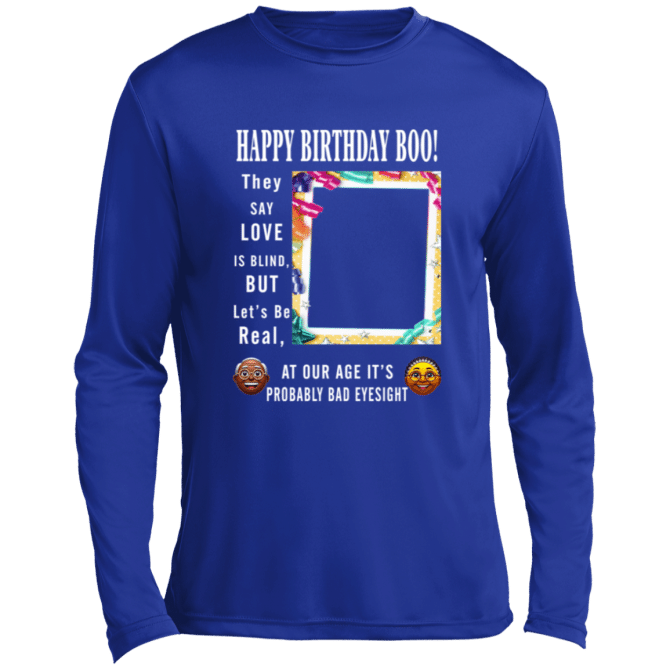 Happy Birthday Boo-Lg Sleeve Tee - Image 4