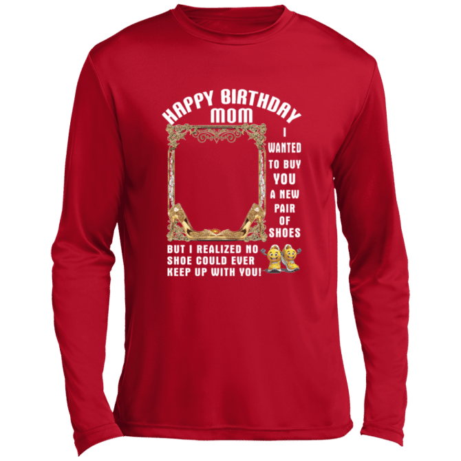 I Want To Buy You New Shoes-Lg Sleeve Tee - Image 3
