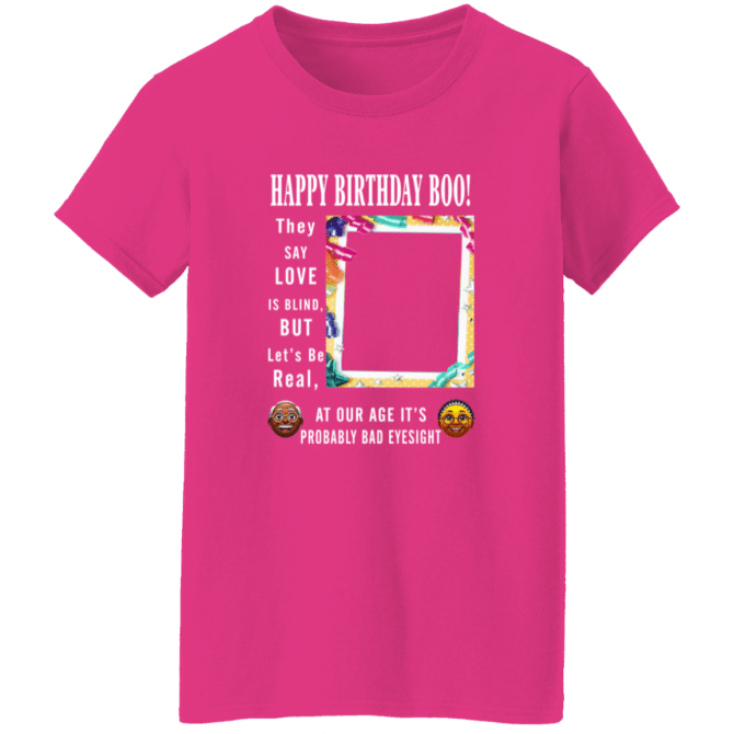 Happ Birthday Boo - Ladies'  T-Shirt - Image 2