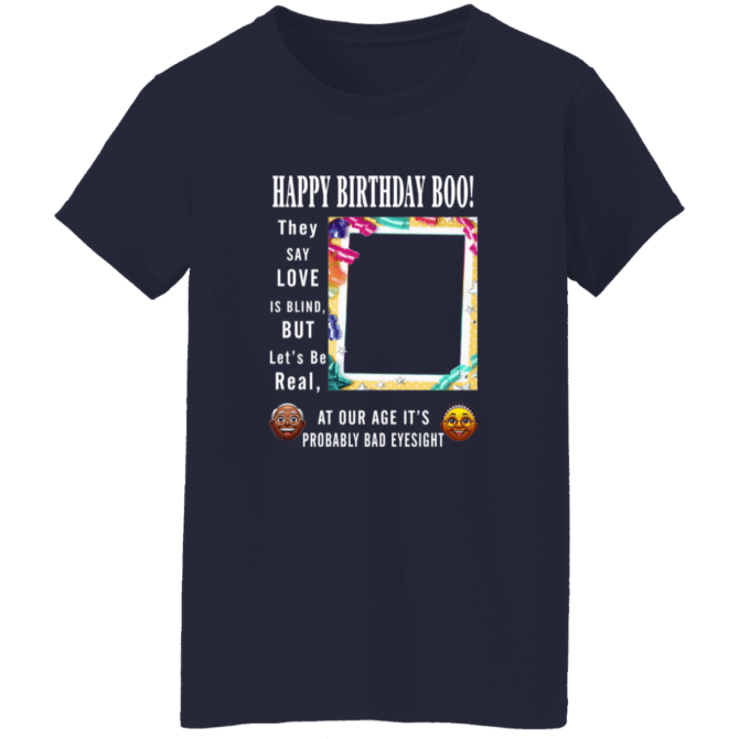 Happ Birthday Boo - Ladies'  T-Shirt - Image 3