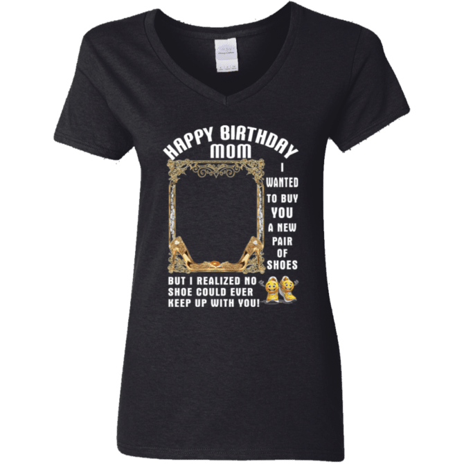 I Want To Buy You New Shoes-Ladies'  V-Neck