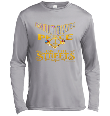 Miltown Peace On The Streets  -Lg Sleeve Tee
