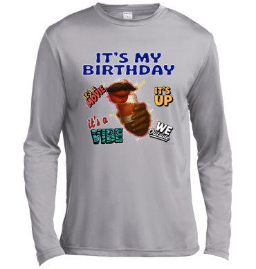 It's My Birthday Male Design - Lg Sleeve Tee