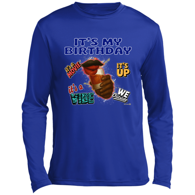 It's My Birthday Male Design - Lg Sleeve Tee - Image 6