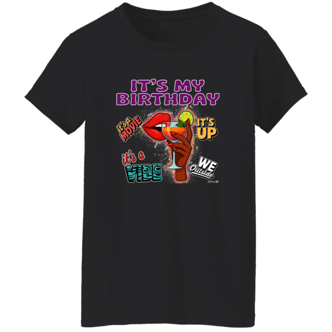 It's My Birthday Female Design - Ladies'  T-Shirt - Image 2