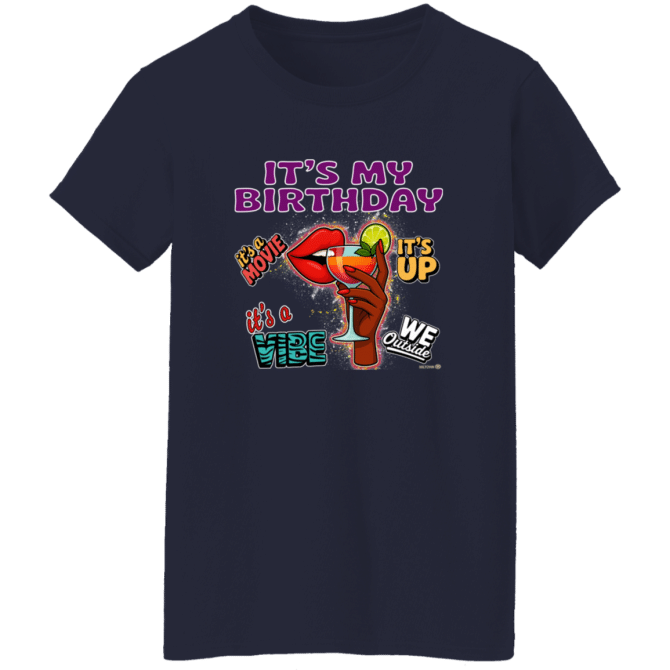 It's My Birthday Female Design - Ladies'  T-Shirt - Image 6